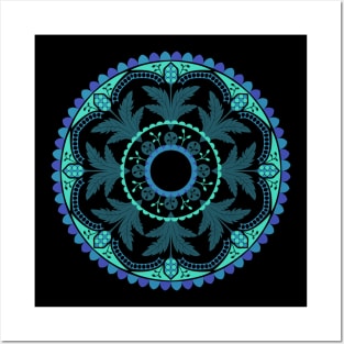 mandala Posters and Art